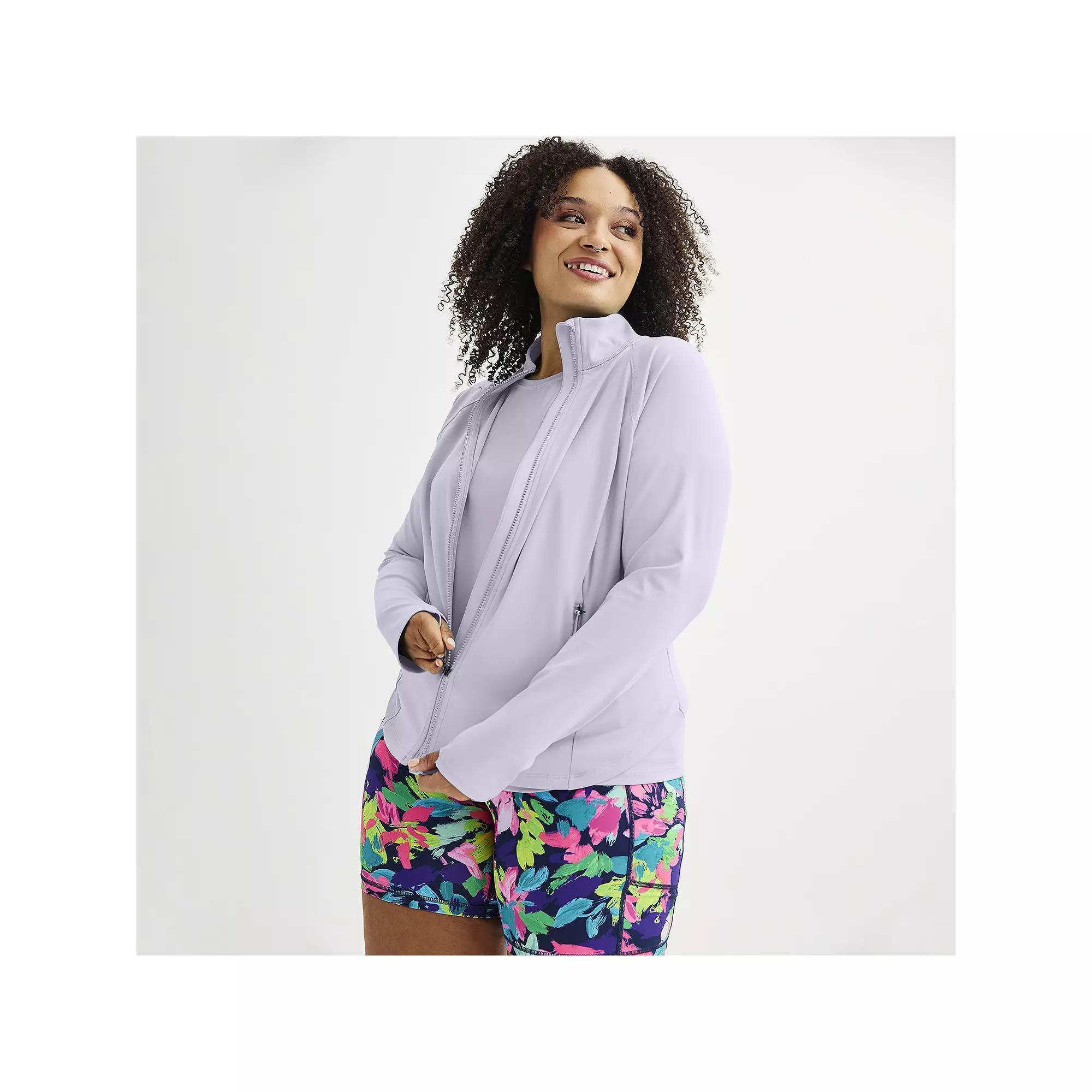 Women's Tek Gear® Adaptive Ultrastretch Performance Jacket, Size: Small, Bella Purple Product Image