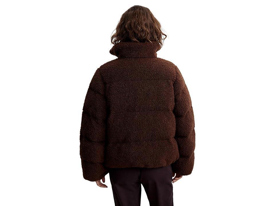 Varley Wilkins Sherpa Puffer Jacket (Chestnut) Women's Clothing Product Image