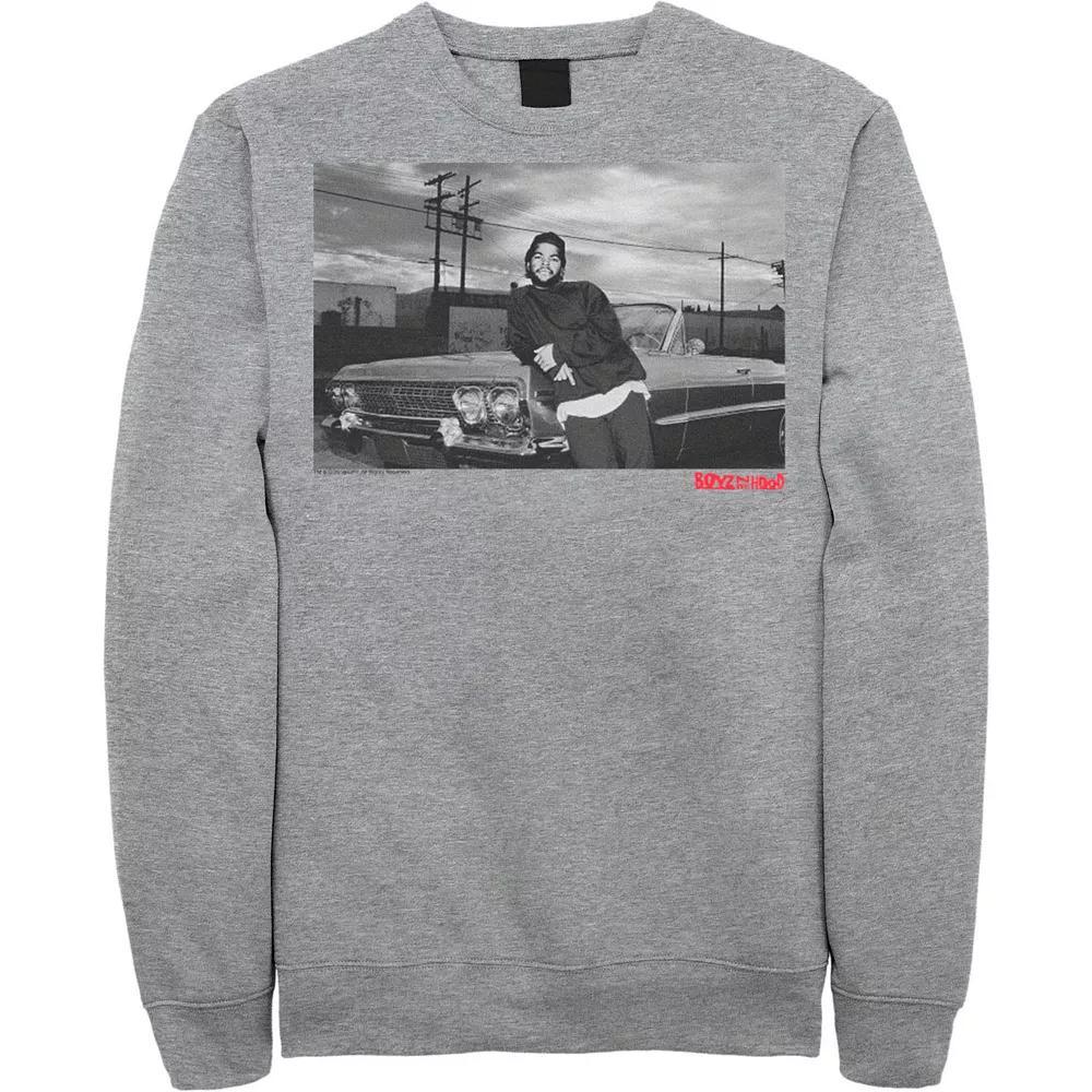 Men's Boyz In The Hood Candid Photo Real Sweatshirt, Size: Small, Grey Heather Product Image
