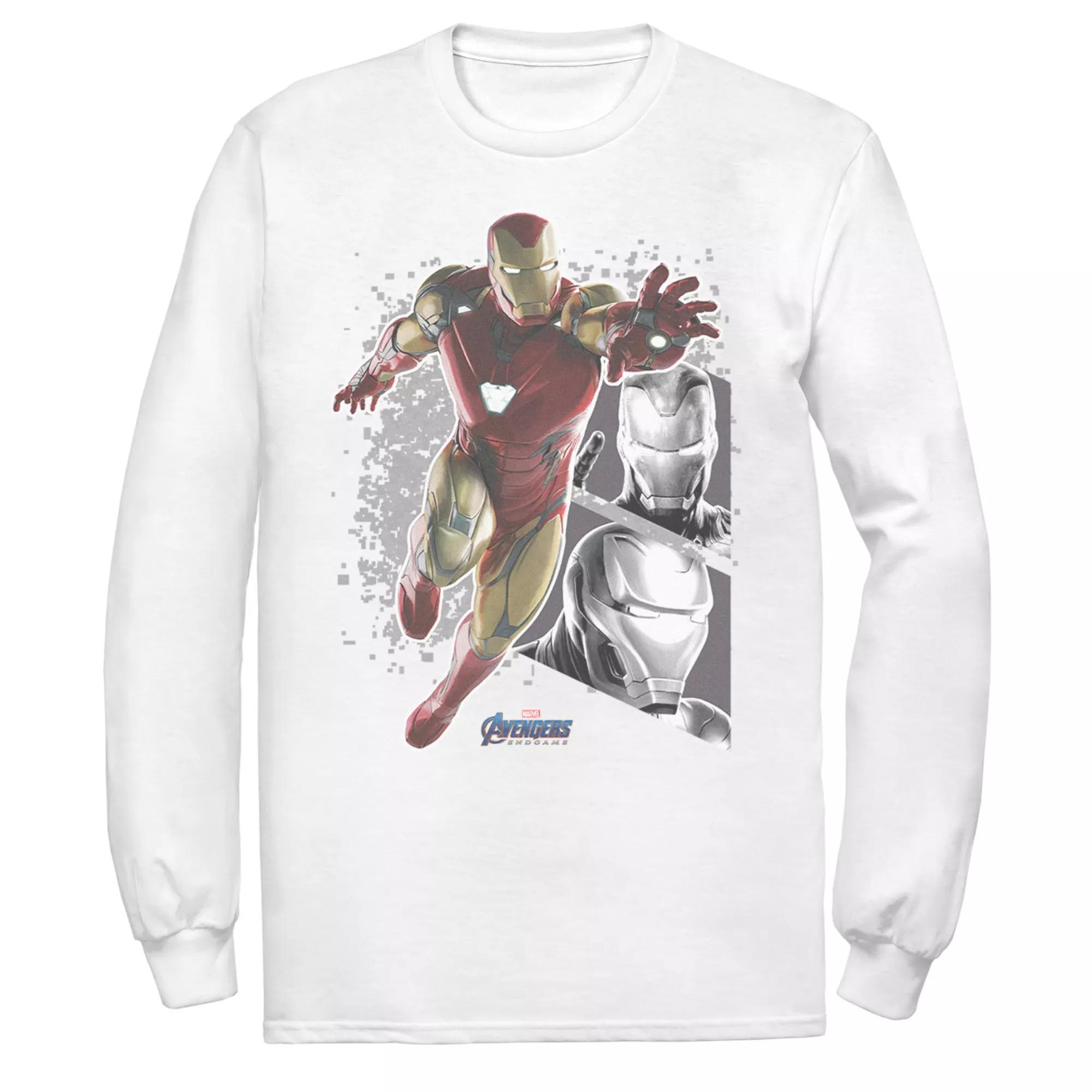 Mens Marvel Avengers Endgame Iron Man Panels Tee Product Image