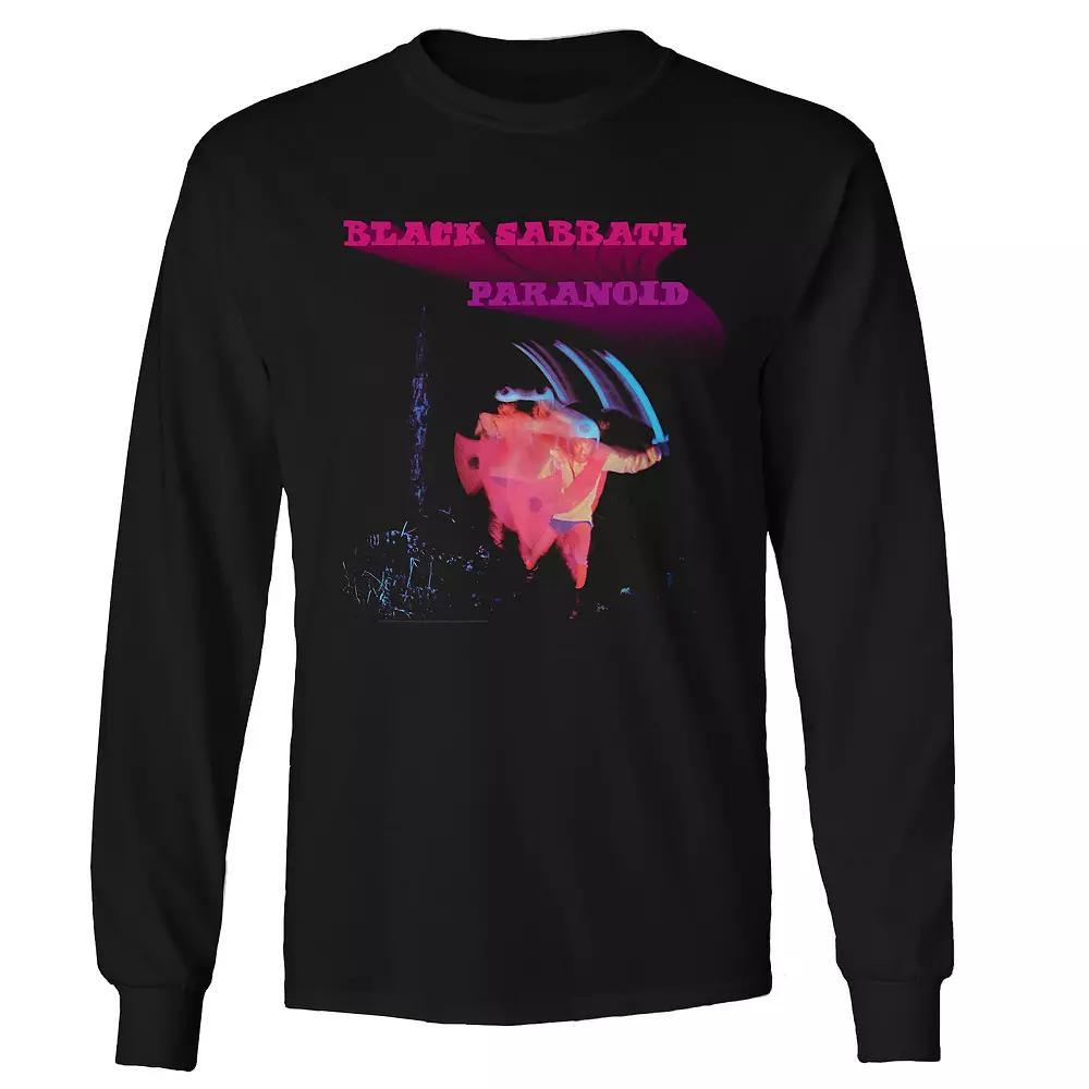 Men's Black Sabbath Paranoid Long Sleeve, Size: XL Product Image