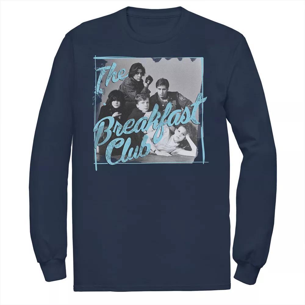 Men's Breakfast Club Group Portrait Tee, Size: Large, Blue Product Image