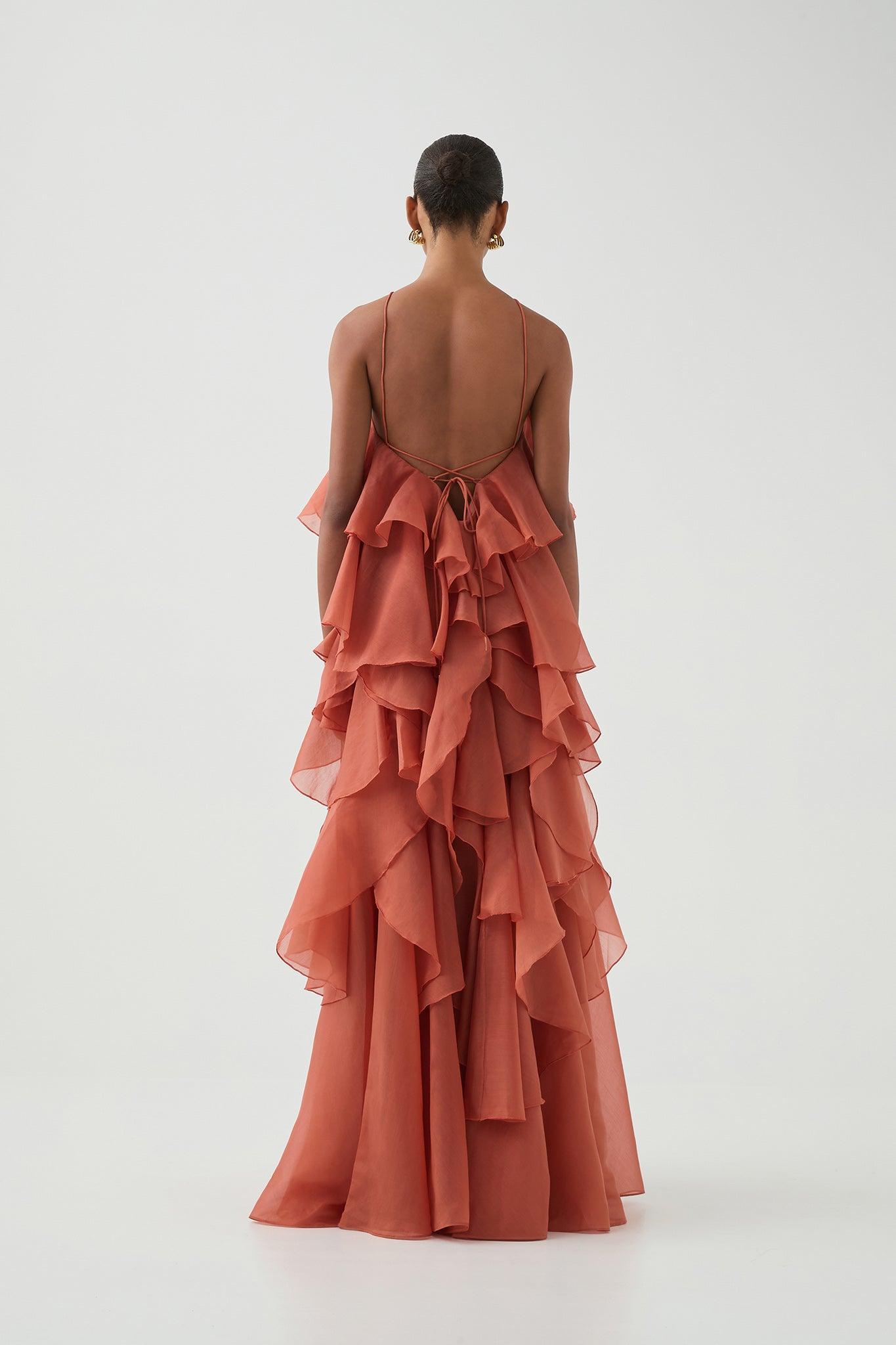 Pandorea Layered Maxi Dress Product Image