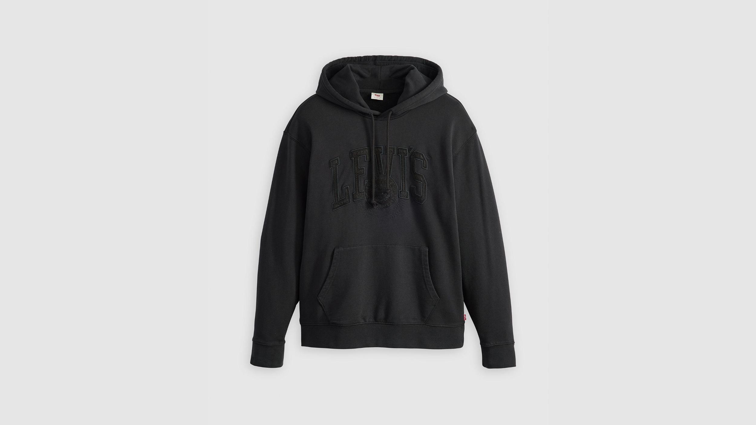 Relaxed Fit Graphic Hoodie Sweatshirt Product Image