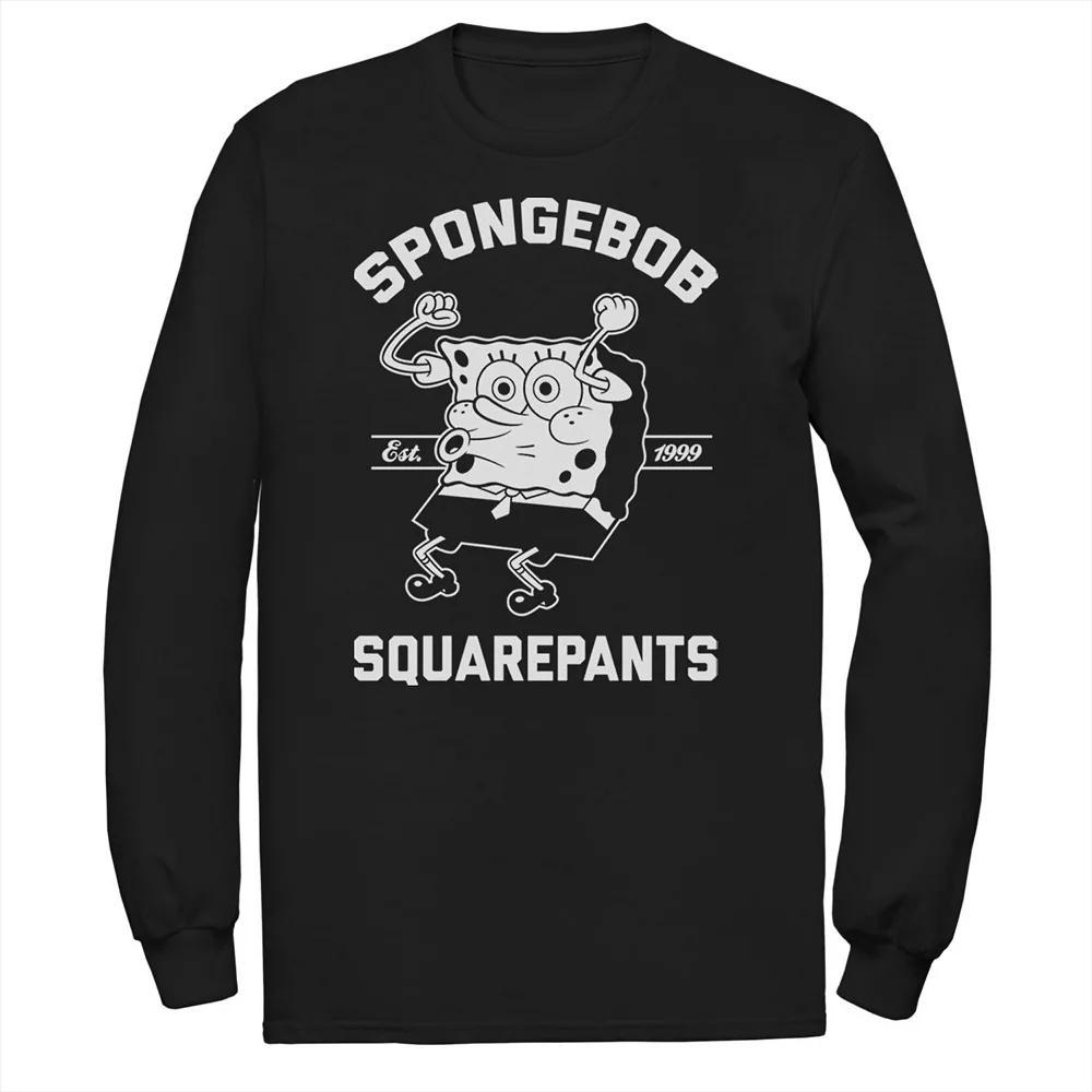 Men's Nickelodeon SpongeBob SquarePants Excited Established 99 Tee, Size: 3XL, Black Product Image