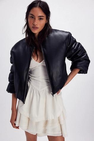 Blank NYC Bold Blend Bomber Jacket Product Image
