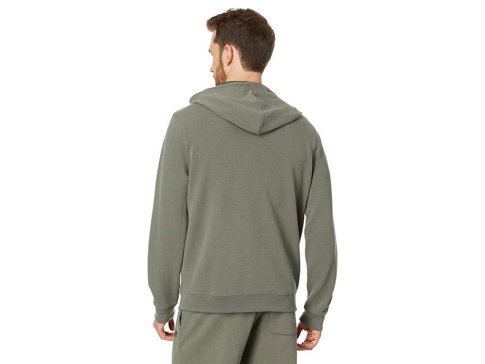 RVCA C-Able Waffle Full Zip Hoodie Men's Clothing Product Image