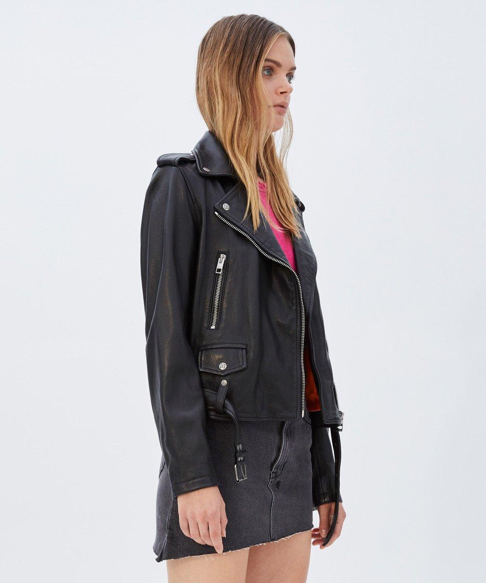 BAD COMPANY BIKER BLACK LEATHER Female Product Image