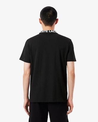 Jacquard Branded Piqué T-shirt Product Image
