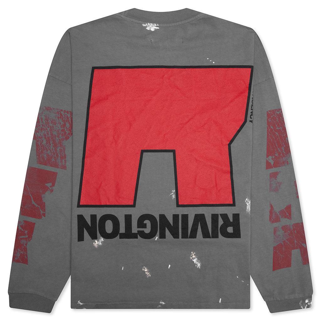 Love Stuff L/S Tee - Grey Male Product Image