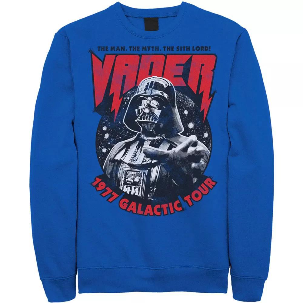 Men's Star Wars Darth Vader Mug I Like My Coffee On The Dark Side Sweatshirt, Size: XXL, Royal Product Image
