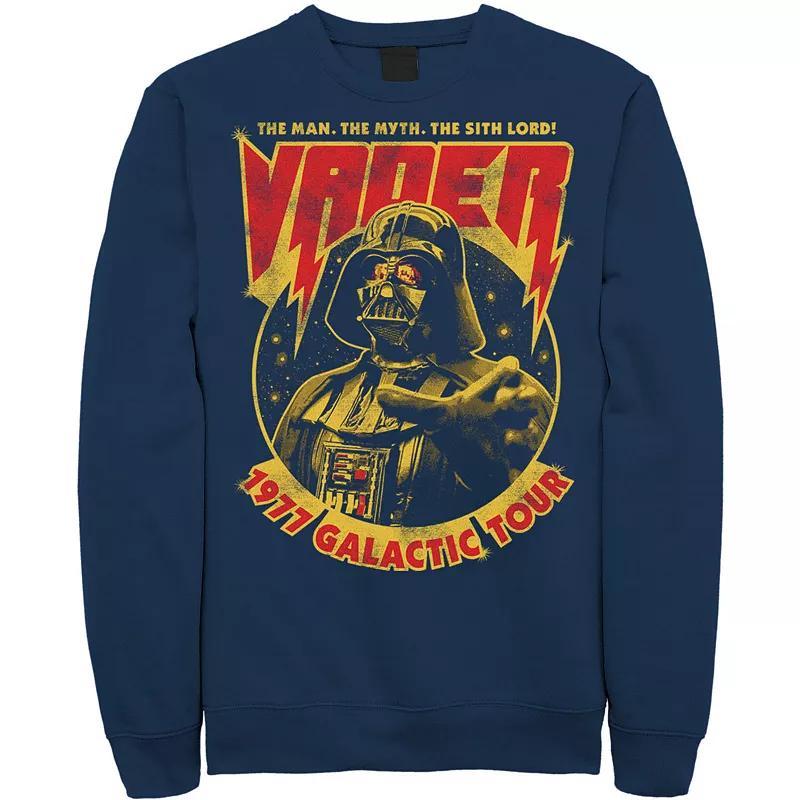 Men's Star Wars Darth Vader Mug I Like My Coffee On The Dark Side Sweatshirt, Size: XXL, Royal Product Image