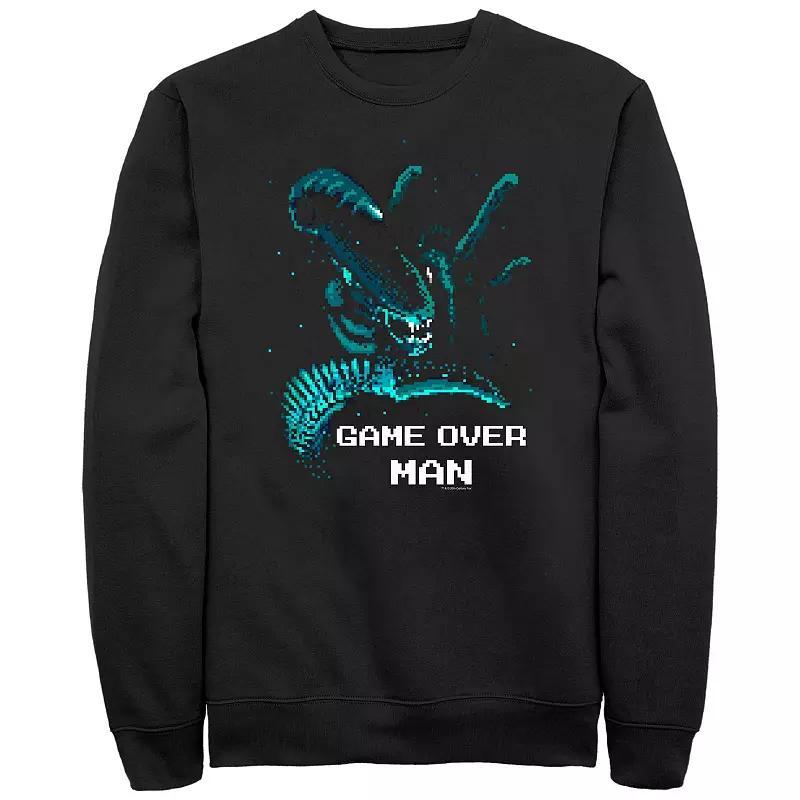 Men's Aliens Game Over Man Graphic Fleece, Size: XXL, Black Product Image