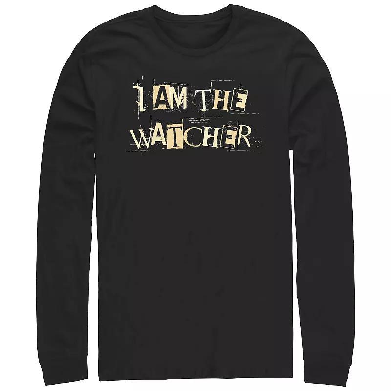 Men's The Watcher I Am The Watcher Long Sleeve, Size: Small, Black Product Image