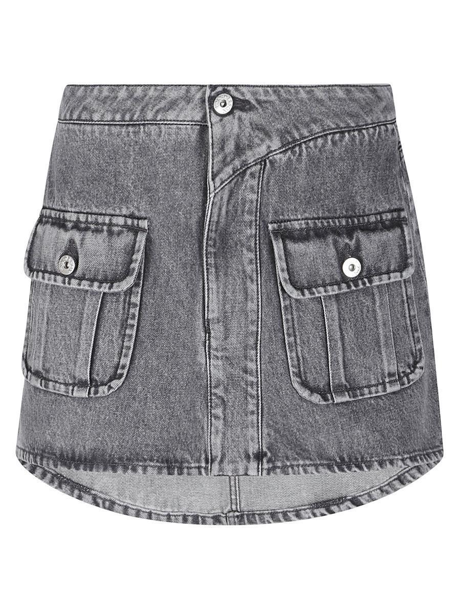 JW ANDERSON Skirt In Grey Product Image