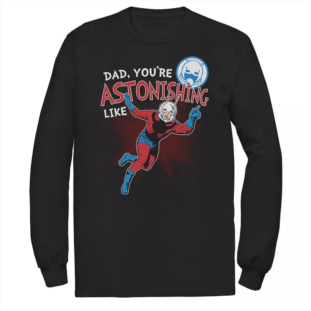 Men's Marvel Ant Man Astonishing Dad Father's Day Tee, Size: Small, Black Product Image