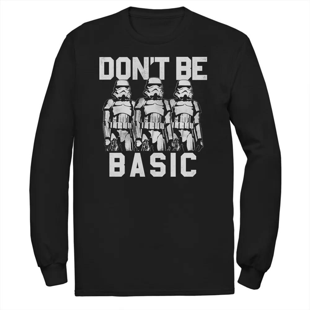 Men's Star Wars Basic Tee, Size: Small, Black Product Image