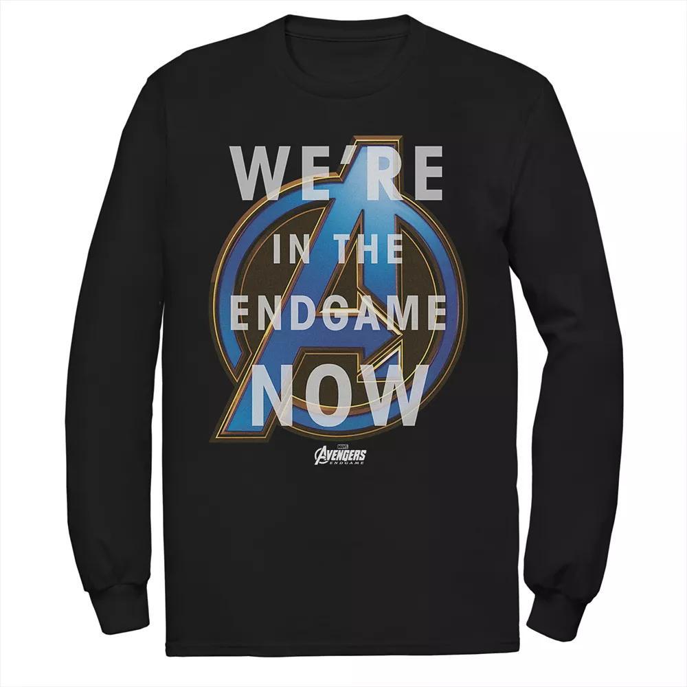Mens Marvel Avengers Endgame Widow Space Poster Tee Product Image