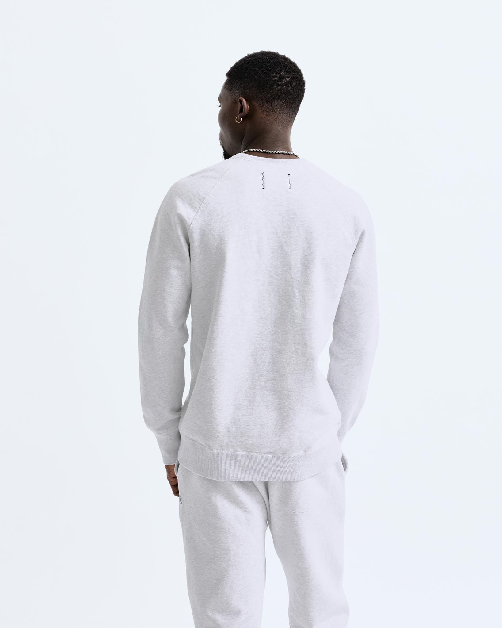 Midweight Terry Slim Crewneck Male Product Image