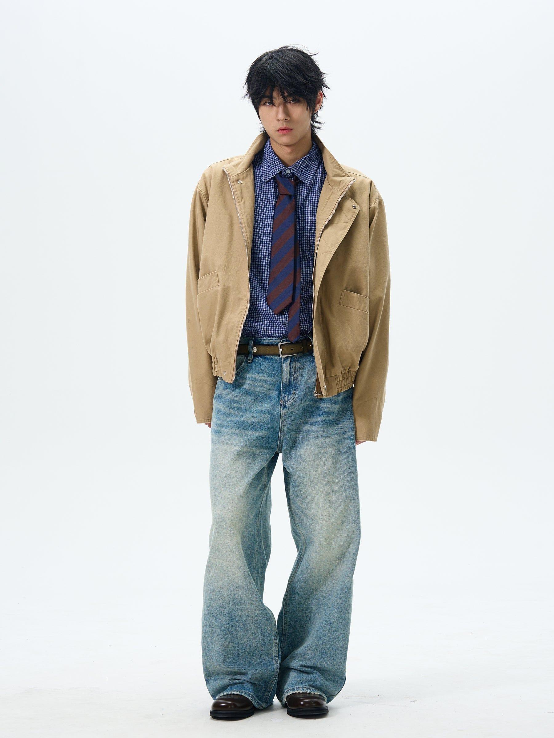 RT No. 12575 KHAKI COLLAR WORKWEAR JK Product Image