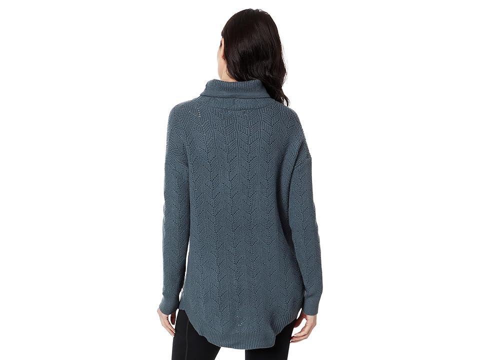 Carve Designs Rockvale All Over Stitch (Slate) Women's Sweater Product Image