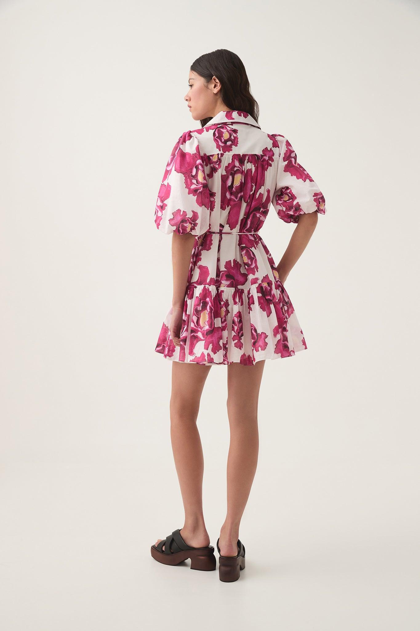 Solace Lace Trim Mini Dress Product Image