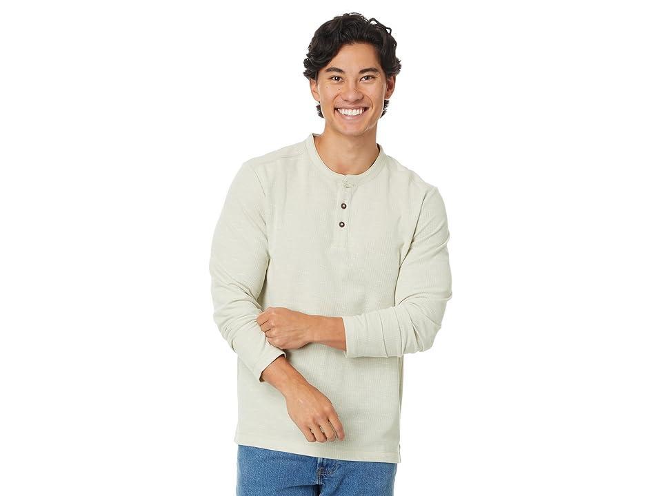 Mens Morro Beach Long-Sleeve Henley Shirt Product Image