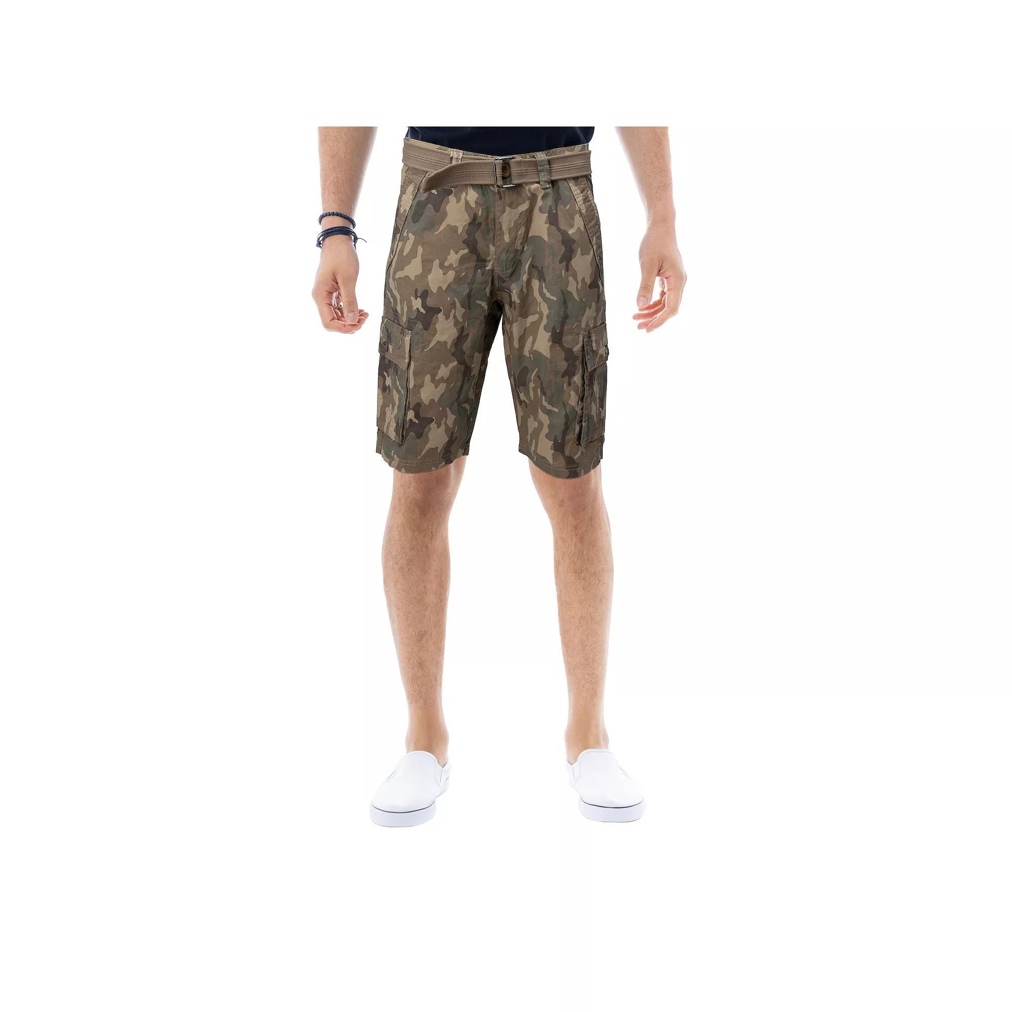 Men's RAW X by Xray 12.5-in. Cargo Shorts, Size: 32, Desert Green Product Image