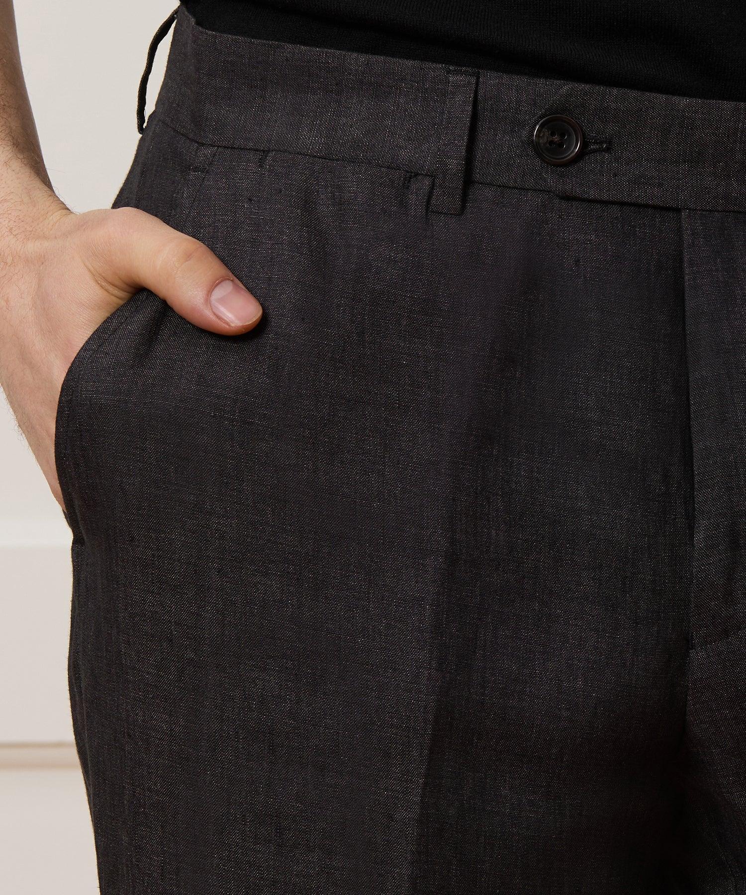 Italian Slim Linen Sutton Suit Product Image