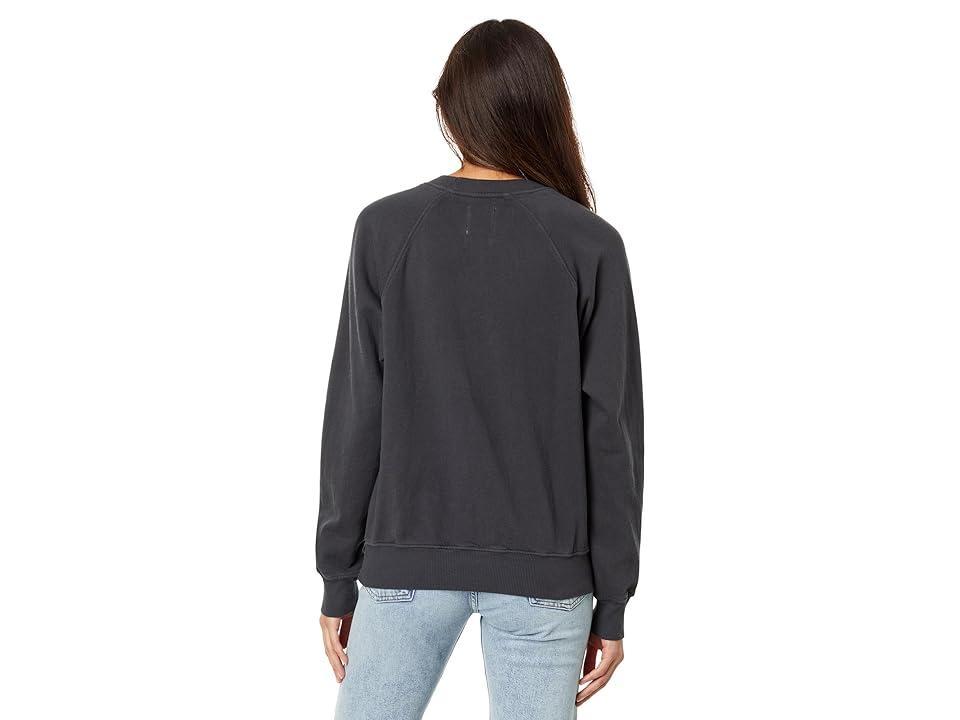 Billabong Here We Go Fleece Top Pebble) Women's Sweatshirt Product Image