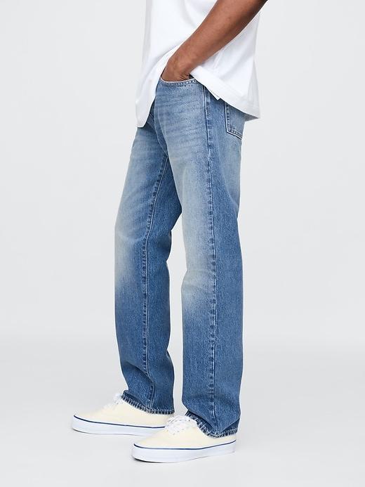 Relaxed Straight Jeans Product Image
