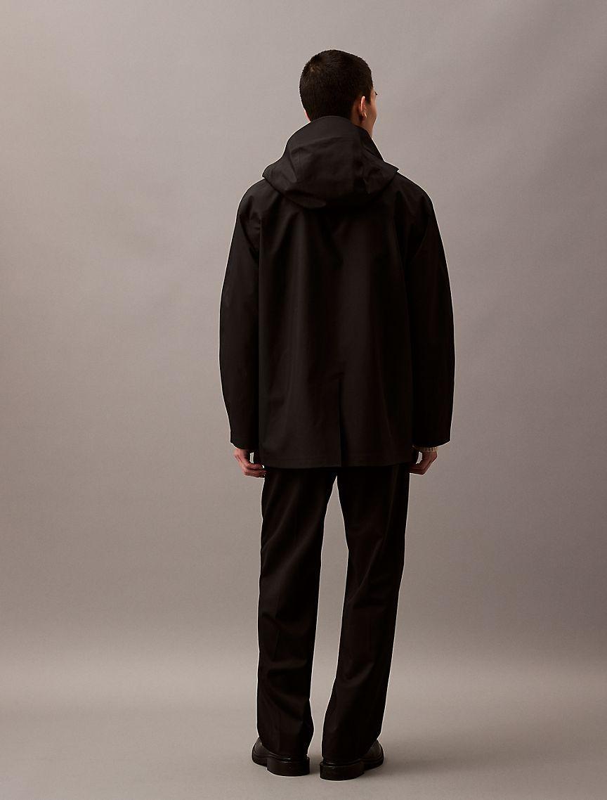 Water Resistant Hooded Rain Jacket Product Image