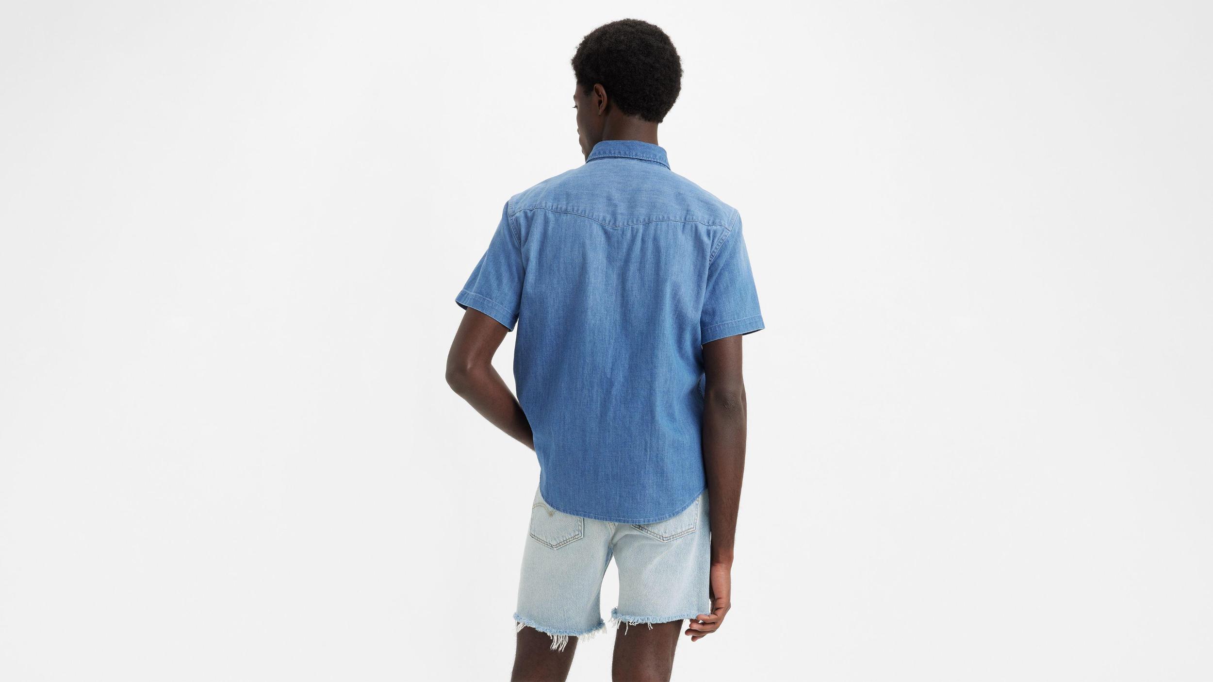 Short Sleeve Relaxed Fit Western Shirt Product Image
