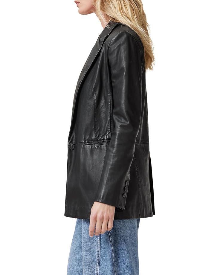 Women's AllSaints Deri Leather Blazer Product Image