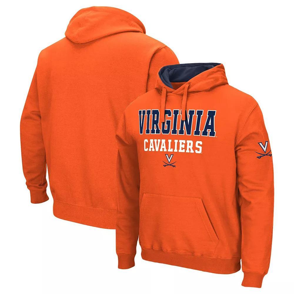 Men's Colosseum Orange Virginia Cavaliers Sunrise Pullover Hoodie, Size: 2XL Product Image
