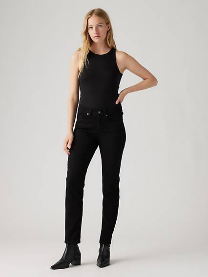 Classic Straight Fit Women's Jeans Product Image