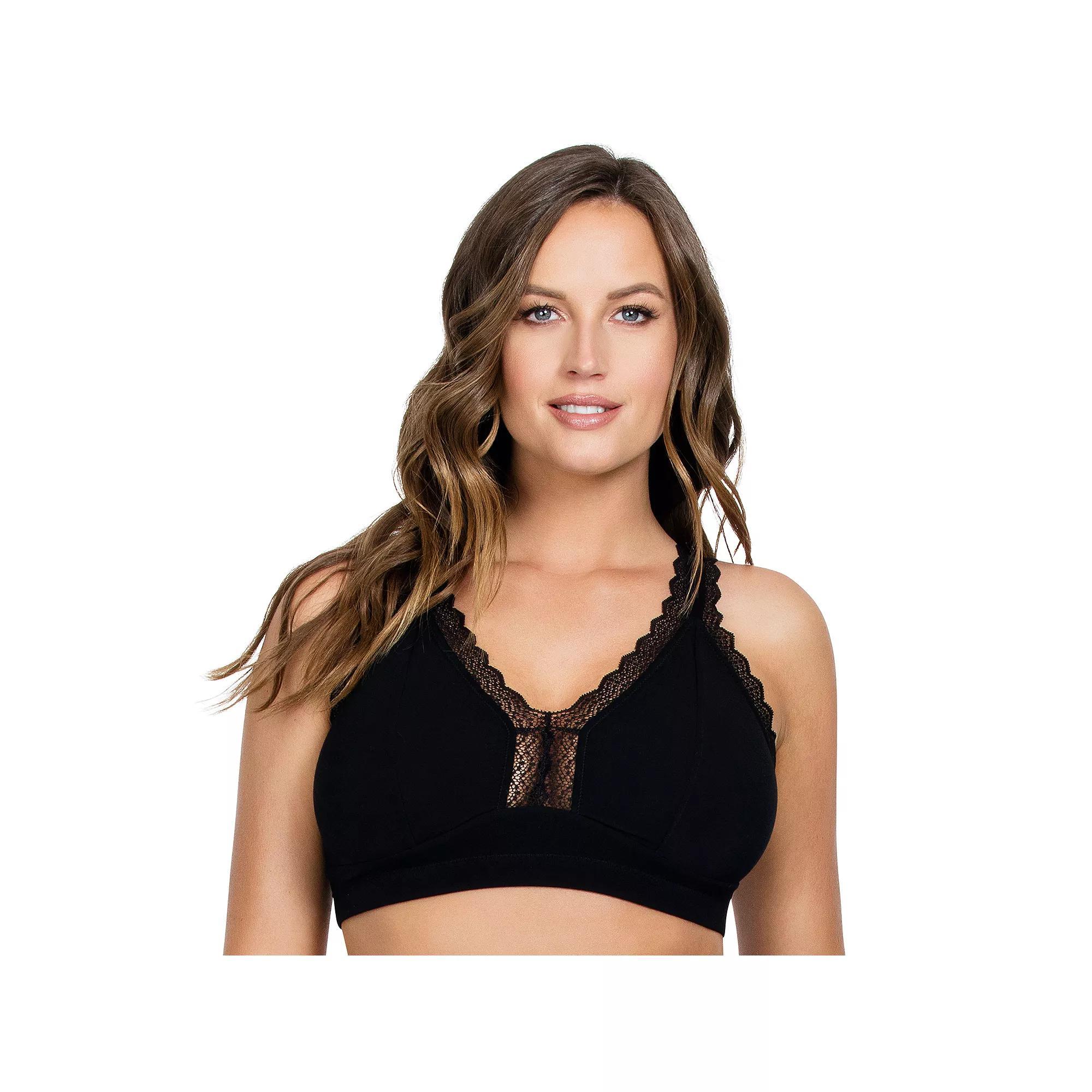 Parfait Dalis Wireless Bralette P5641, Women's, Size: 38 D, Black Product Image