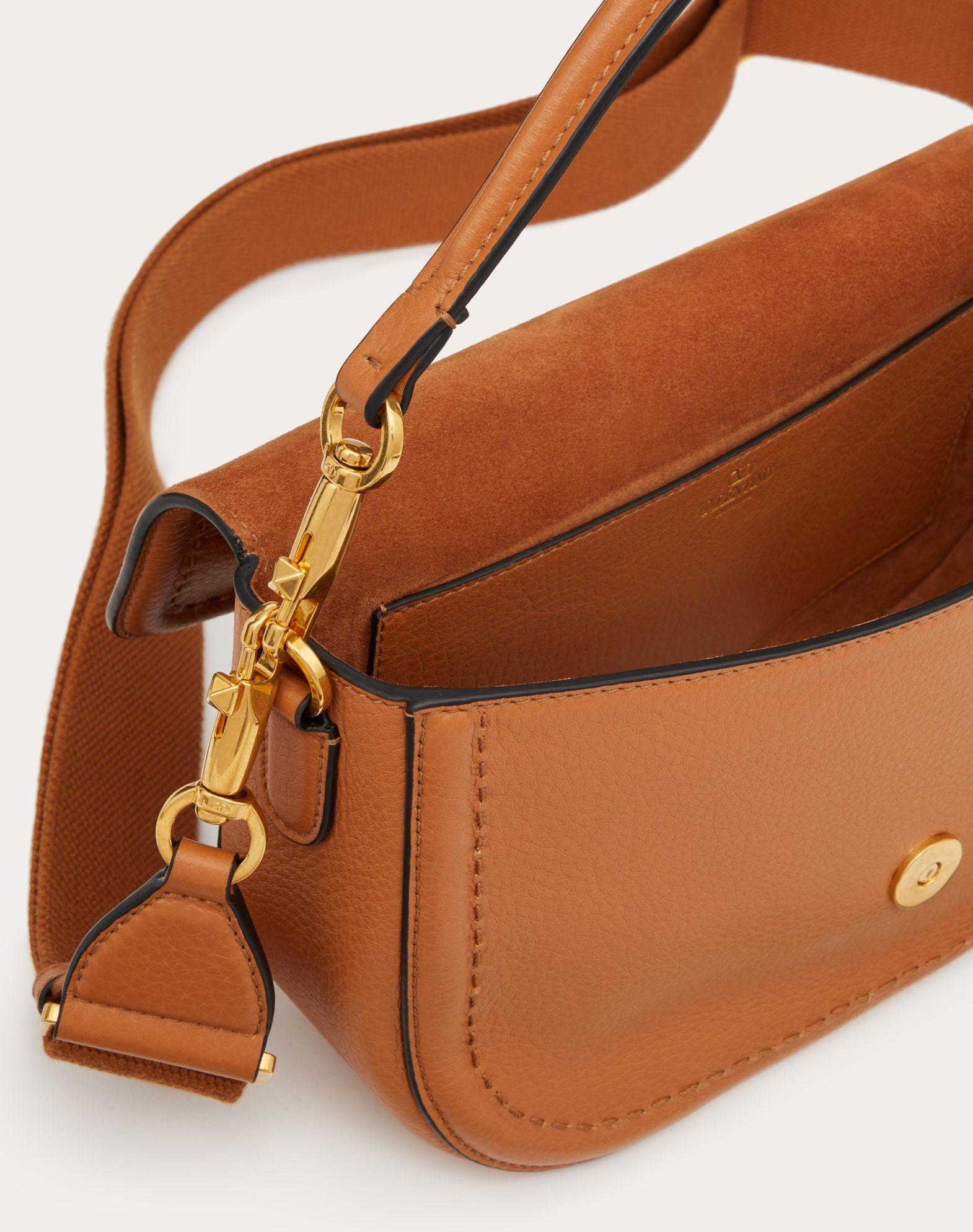 Valentino Garavani Alltime Grainy Calfskin Shoulder Bag Product Image