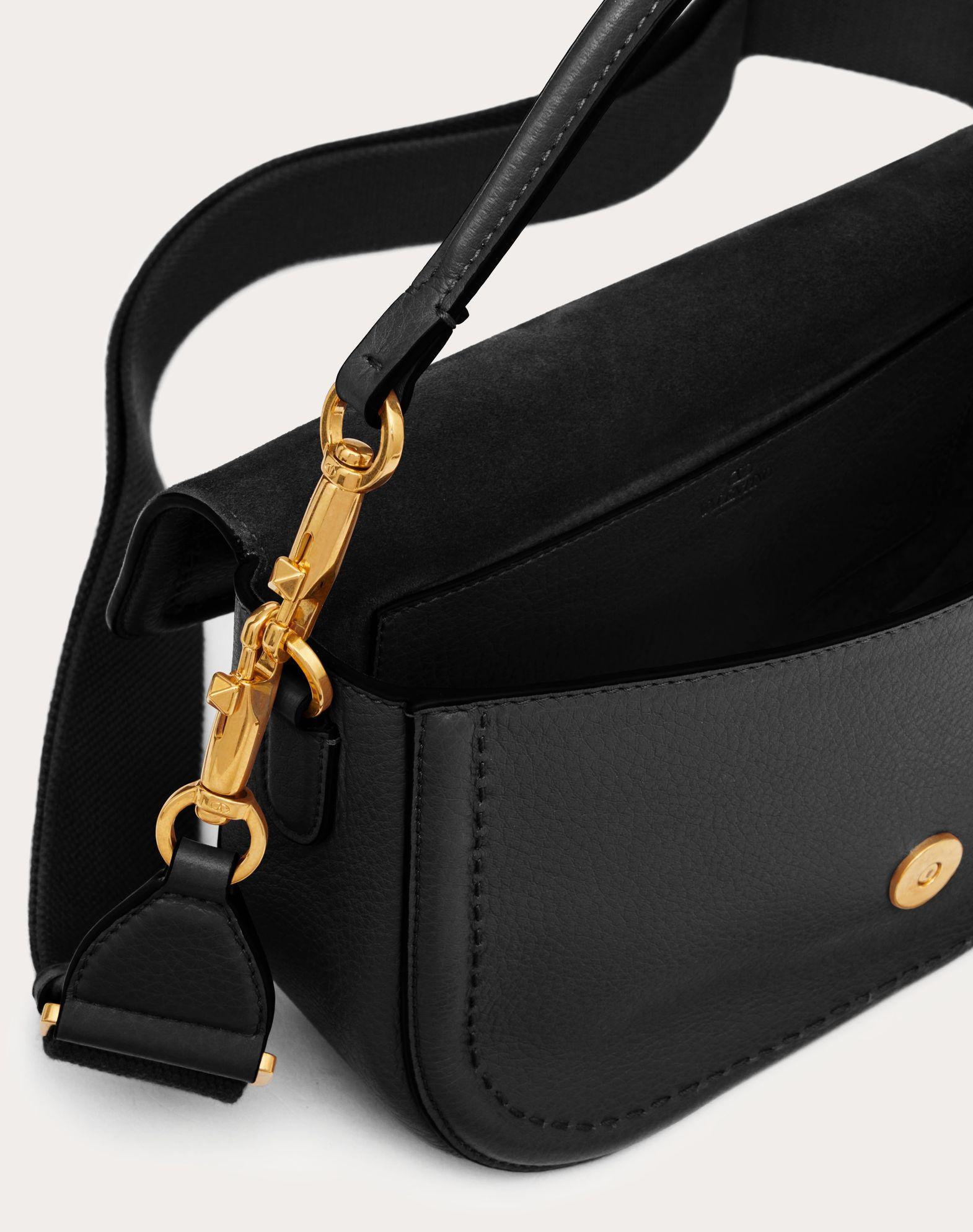 Valentino Garavani Alltime Grainy Calfskin Shoulder Bag Product Image