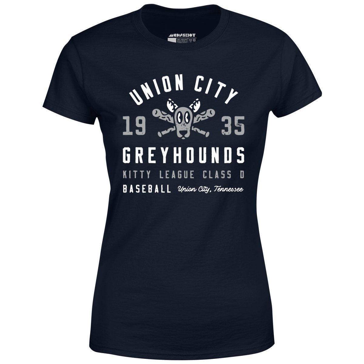 Union City Greyhounds - Tennessee - Vintage Defunct Baseball Teams - Women's T-Shirt Female Product Image