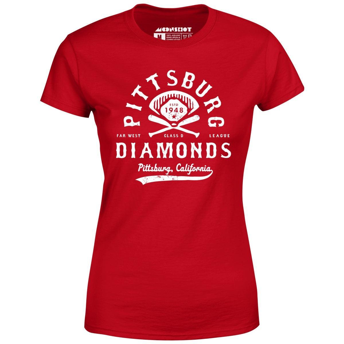 Pittsburg Diamonds - California - Vintage Defunct Baseball Teams - Women's T-Shirt Female Product Image