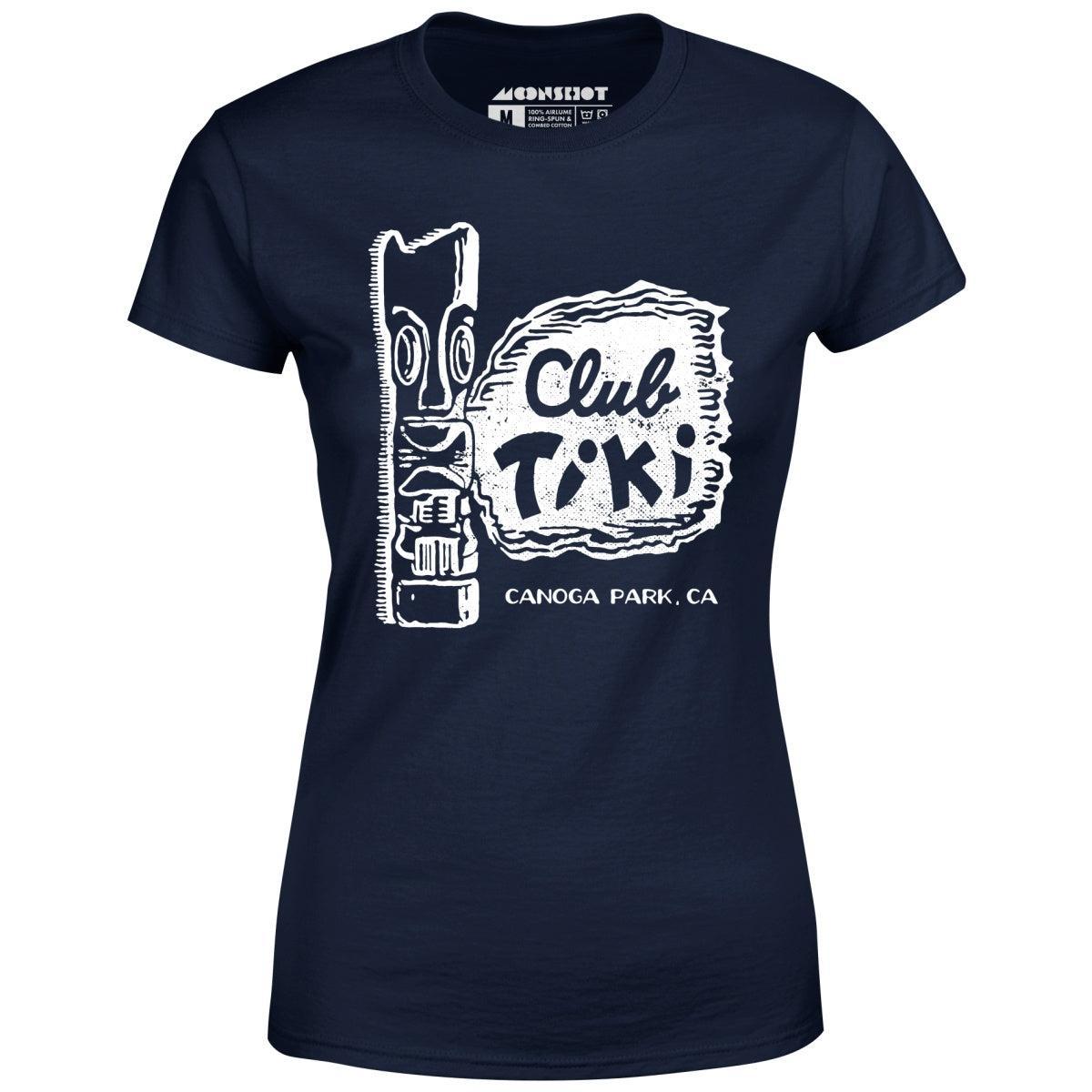 Club Tiki - Canoga Park, CA - Vintage Tiki Bar - Women's T-Shirt Female Product Image