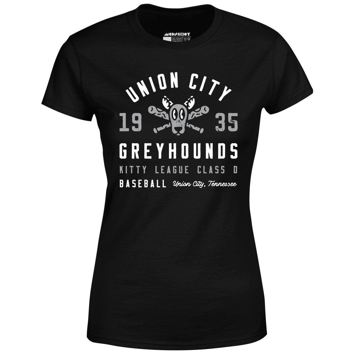 Union City Greyhounds - Tennessee - Vintage Defunct Baseball Teams - Women's T-Shirt Female Product Image