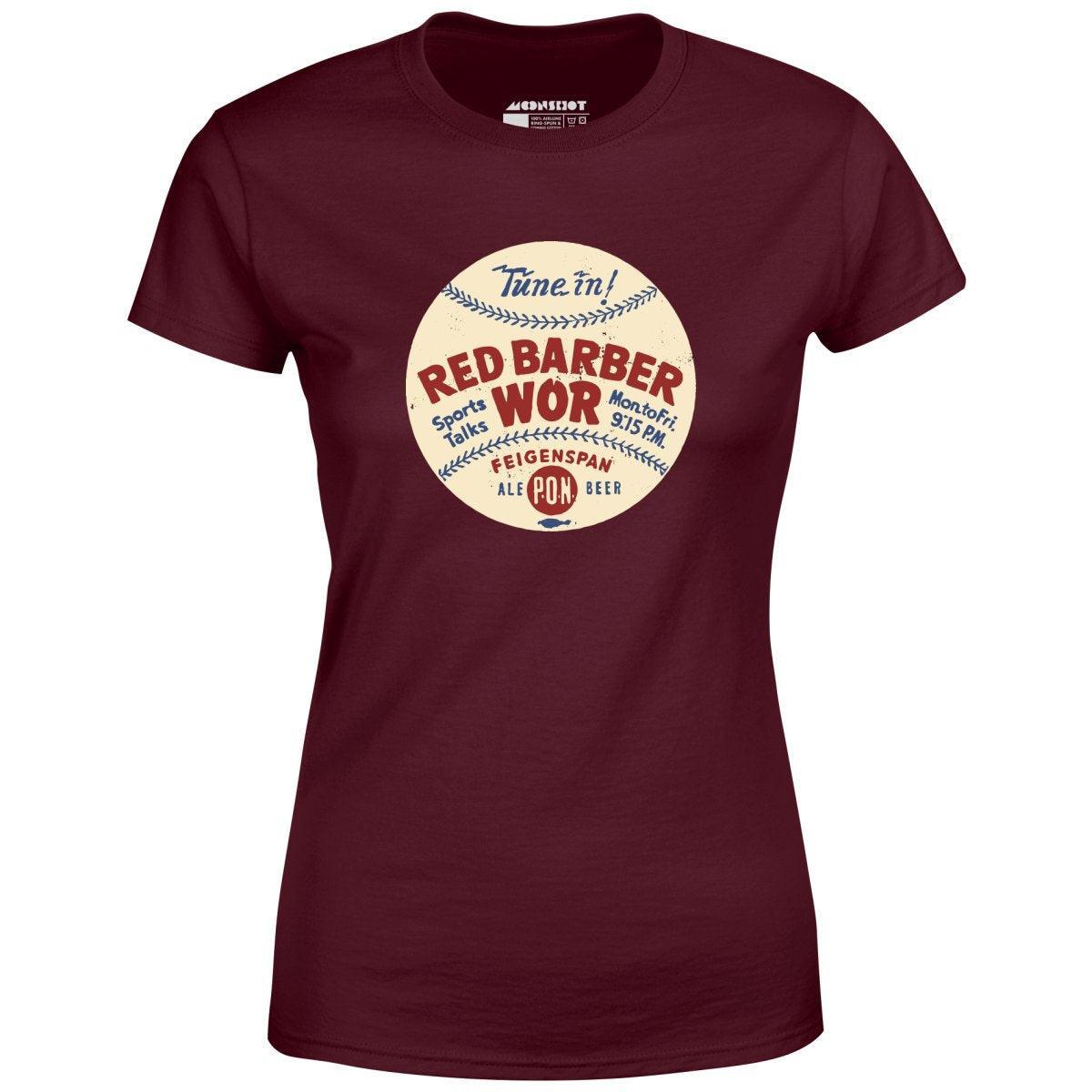 Red Barber - WOR Radio - Women's T-Shirt Female Product Image