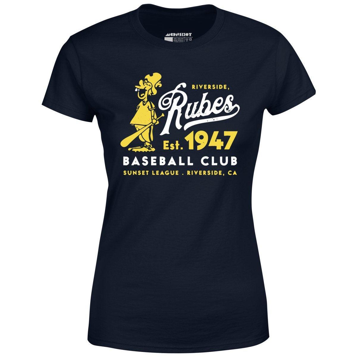 Riverside Rubes - California - Vintage Defunct Baseball Teams - Women's T-Shirt Female Product Image