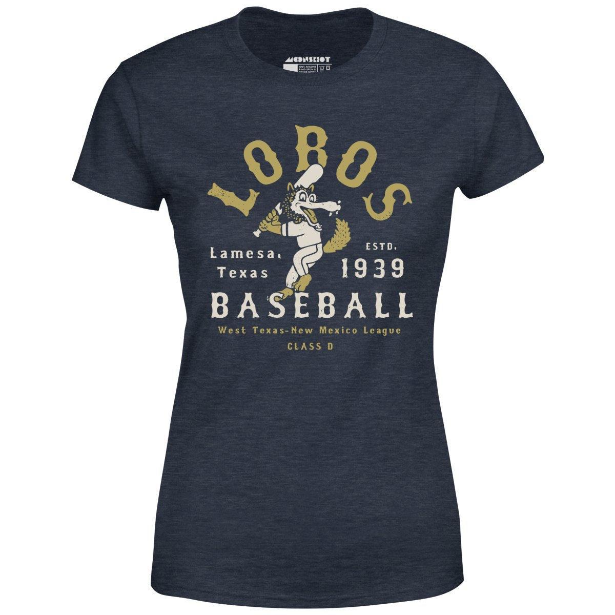 Lamesa Lobos - Texas - Vintage Defunct Baseball Teams - Women's T-Shirt Female Product Image