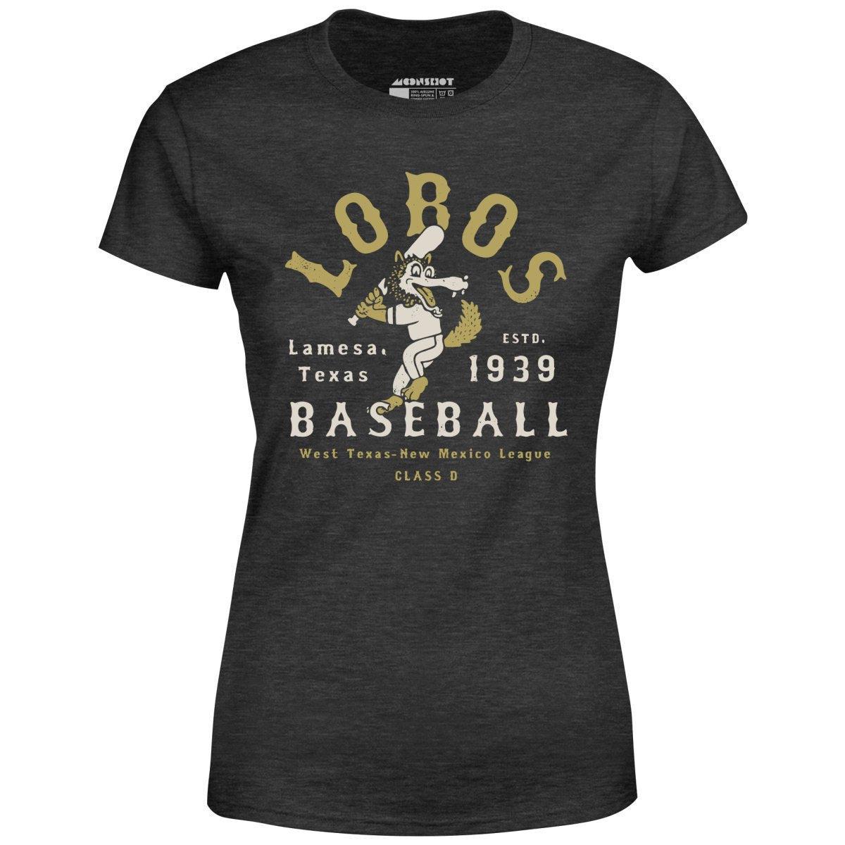 Lamesa Lobos - Texas - Vintage Defunct Baseball Teams - Women's T-Shirt Female Product Image