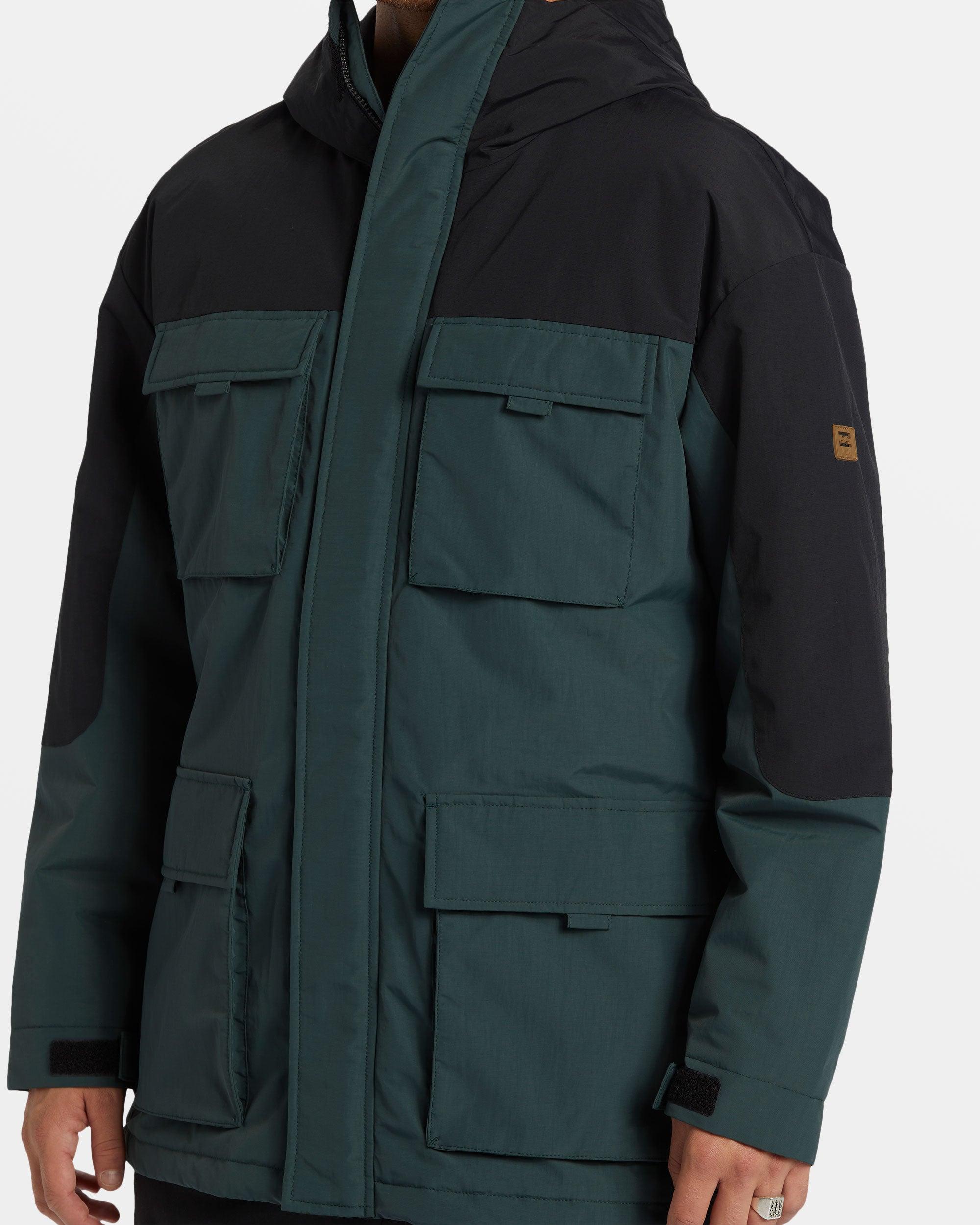 System Parka Jacket - Forest Green Male Product Image