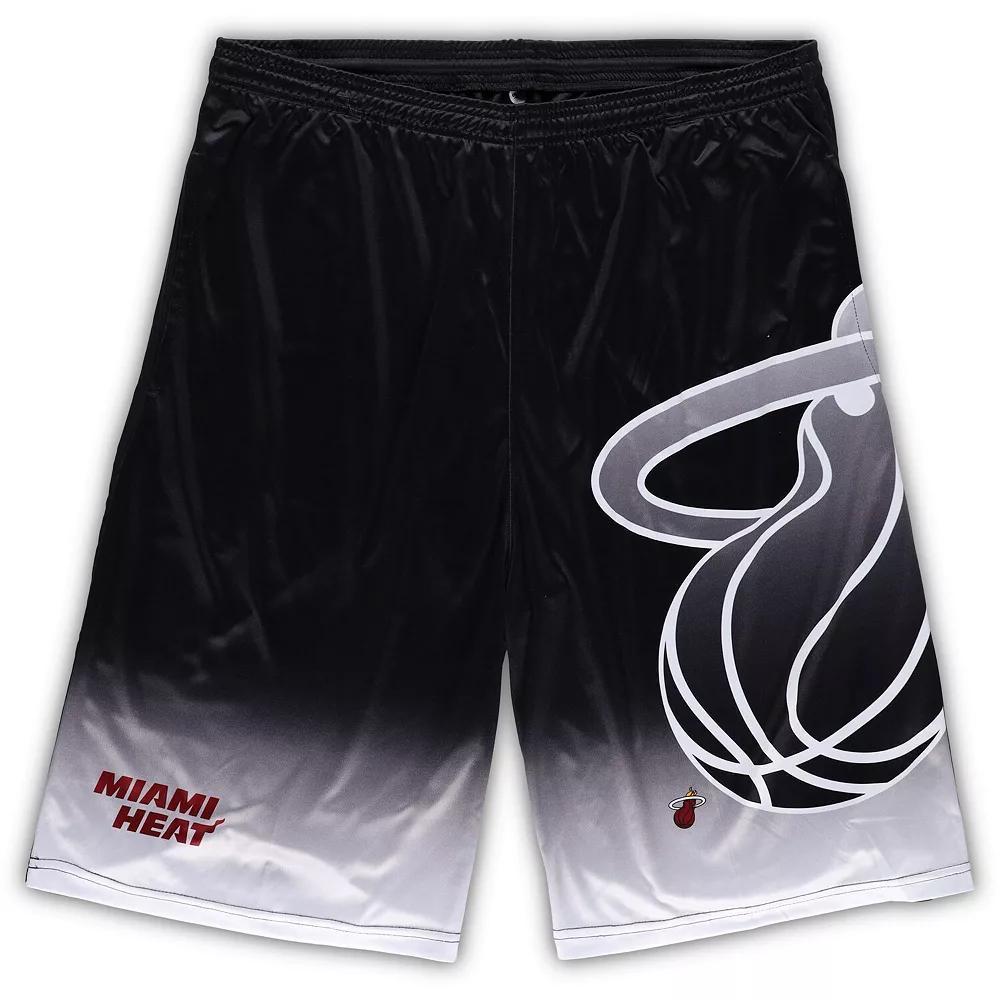 Mens Fanatics Branded Miami Heat Big & Tall Graphic Shorts Product Image