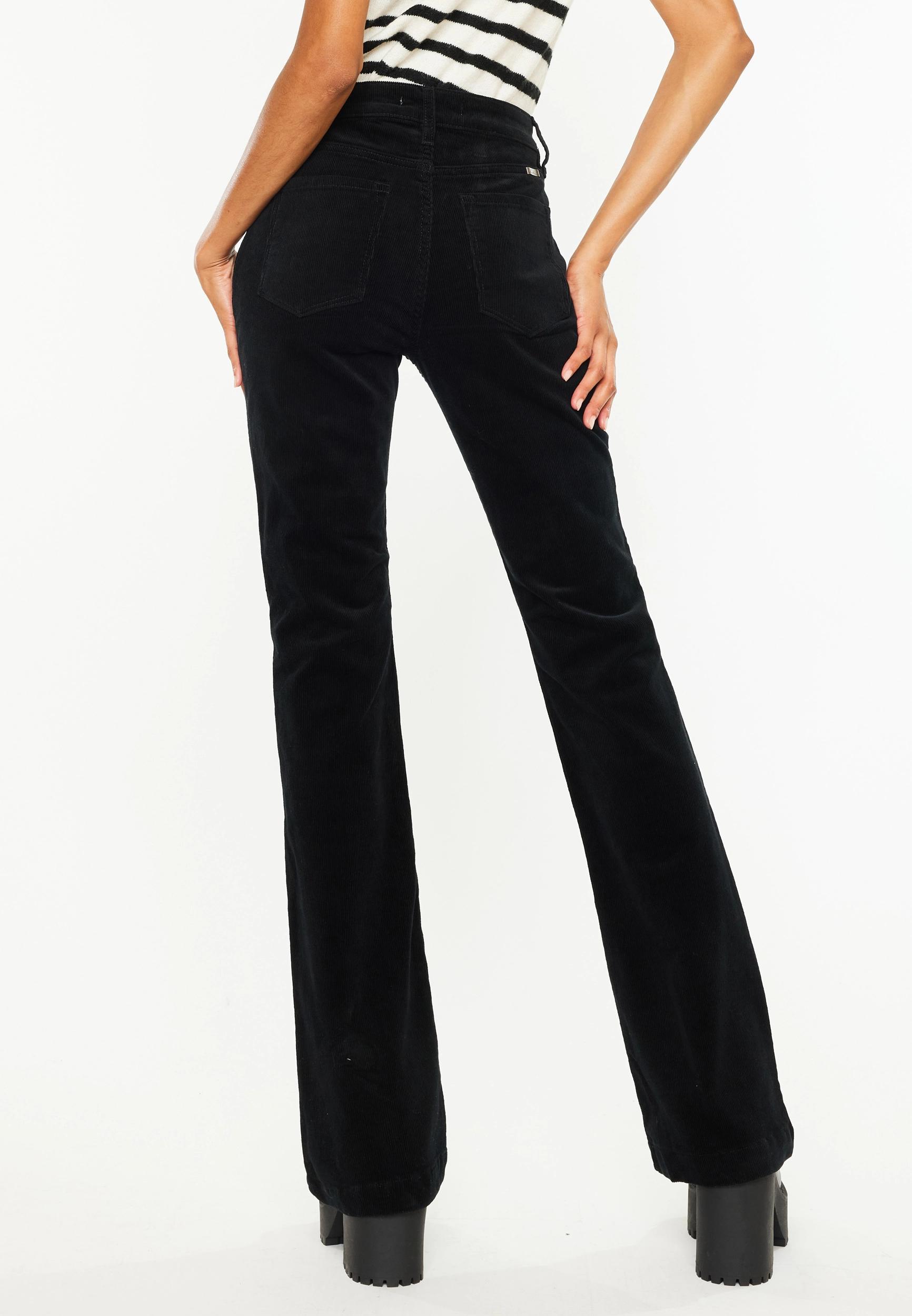 Kancan Kancan Womens High Rise Corduroy Bootcut Jeans Red Denim Size 32 - Maurices Product Image